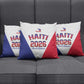 Afro-Haitians World Football 2026 Pillow Cover Haiti est de Retour White Voodoo Veve Spirits