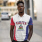 Afro-Haitians World Football 2026 Polo Shirt Haiti est de Retour White Voodoo Veve Spirits - African Pride