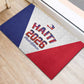 Afro-Haitians World Football 2026 Rubber Doormat Haiti est de Retour White Voodoo Veve Spirits - African Pride