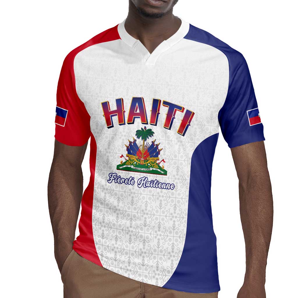Afro-Haitians World Football 2026 Rugby Jersey Haiti est de Retour White Voodoo Veve Spirits LT9