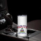 Afro-Haitians World Football 2026 Skinny Tumbler Haiti est de Retour White Voodoo Veve Spirits - African Pride