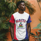 Afro-Haitians World Football 2026 T shirt Haiti est de Retour White Voodoo Veve Spirits LT9
