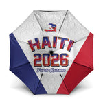 Afro-Haitians World Football 2026 Umbrella Haiti est de Retour White Voodoo Veve Spirits