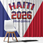 Afro-Haitians World Football 2026 Window Curtain Haiti est de Retour White Voodoo Veve Spirits - African Pride