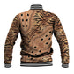 Afro Tiger Mix Dashiki Tribal Pattern Baseball Jacket LT9