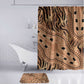 Africa Tiger Mix Dashiki Tribal Pattern Bathroom Set