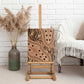 Afro Tiger Mix Dashiki Tribal Pattern Canvas Wall Art