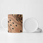 Africa Tiger Mix Dashiki Tribal Pattern Ceramic Mug