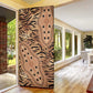 Africa Tiger Mix Dashiki Tribal Pattern Door Cover