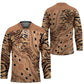 Africa Tiger Mix Dashiki Tribal Pattern Hockey Jersey