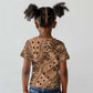 Afro Tiger Mix Dashiki Tribal Pattern Kid T shirt