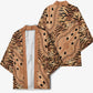 Africa Tiger Mix Dashiki Tribal Pattern Kimono