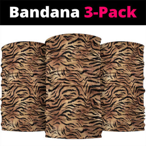 Afro Tiger Mix Dashiki Tribal Pattern Neck Gaiter - African Pride