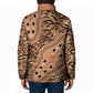 Africa Tiger Mix Dashiki Tribal Pattern Padded Jacket