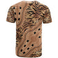 Afro Tiger Mix Dashiki Tribal Pattern T shirt