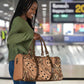 Africa Tiger Mix Dashiki Tribal Pattern Travel Bag