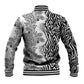 Afro Zebra Mix Paisley Tribal Pattern Baseball Jacket LT9