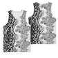 Afro Zebra Mix Paisley Tribal Pattern Basketball Jersey - African Pride