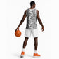 Afro Zebra Mix Paisley Tribal Pattern Basketball Jersey - African Pride