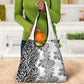 Afro Zebra Mix Paisley Tribal Pattern Grocery Bag