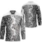 Africa Zebra Mix Paisley Tribal Pattern Hockey Jersey