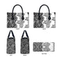 Africa Zebra Mix Paisley Tribal Pattern Leather Bag