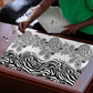Africa Zebra Mix Paisley Tribal Pattern Puzzle