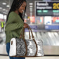 Africa Zebra Mix Paisley Tribal Pattern Travel Bag