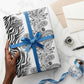 Africa Zebra Mix Paisley Tribal Pattern Wrapping Paper - African Pride