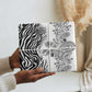 Africa Zebra Mix Paisley Tribal Pattern Wrapping Paper - African Pride