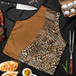 Africa Leopard Mix Native Tribal Pattern Apron