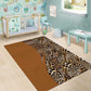 Afro Leopard Mix Native Tribal Pattern Area Rug