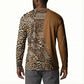 Africa Leopard Mix Native Tribal Pattern Button Sweatshirt