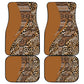Afro Leopard Mix Native Tribal Pattern Car Mats