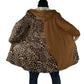 Africa Leopard Mix Native Tribal Pattern Cloak