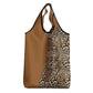 Afro Leopard Mix Native Tribal Pattern Grocery Bag