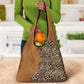 Afro Leopard Mix Native Tribal Pattern Grocery Bag