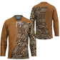 Africa Leopard Mix Native Tribal Pattern Hockey Jersey