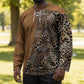 Africa Leopard Mix Native Tribal Pattern Hockey Jersey