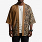 Africa Leopard Mix Native Tribal Pattern Kimono