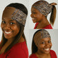 Afro Leopard Mix Native Tribal Pattern Neck Gaiter LT9
