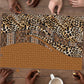 Africa Leopard Mix Native Tribal Pattern Puzzle