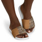 Africa Leopard Mix Native Tribal Pattern Slide Sandals