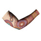 Africa Tribal Traditional Pattern Arm Sleeves Beige Motif