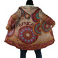 Africa Tribal Traditional Pattern Cloak Beige Motif
