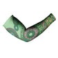 Africa Tribal Traditional Pattern Arm Sleeves Green Motif