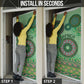 Africa Tribal Traditional Pattern Door Cover Green Motif