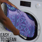 Africa Tribal Traditional Pattern Bathroom Set Purple Motif