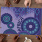 Africa Tribal Traditional Pattern Puzzle Purple Motif