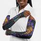 Africa Violets Flowers Arm Sleeves Mix Native Tribal Pattern